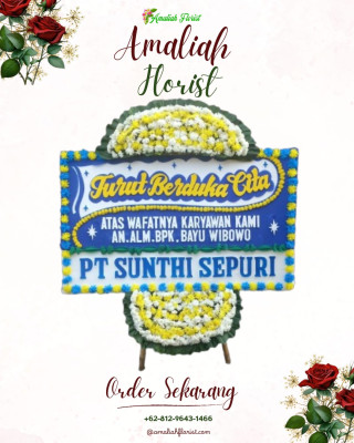 Papan Bunga Duka di Kelayan Dalam