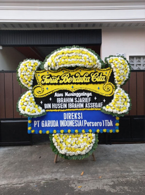 Papan Bunga Duka di Kelayan Dalam