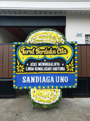 Papan Bunga Duka di Kelayan Dalam