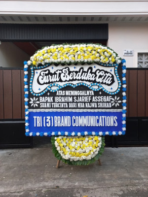 Papan Bunga Duka di Kelayan Dalam
